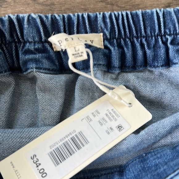 CopperKey/ Dillards- girls large denim mini skirt - Picture 3 of 4